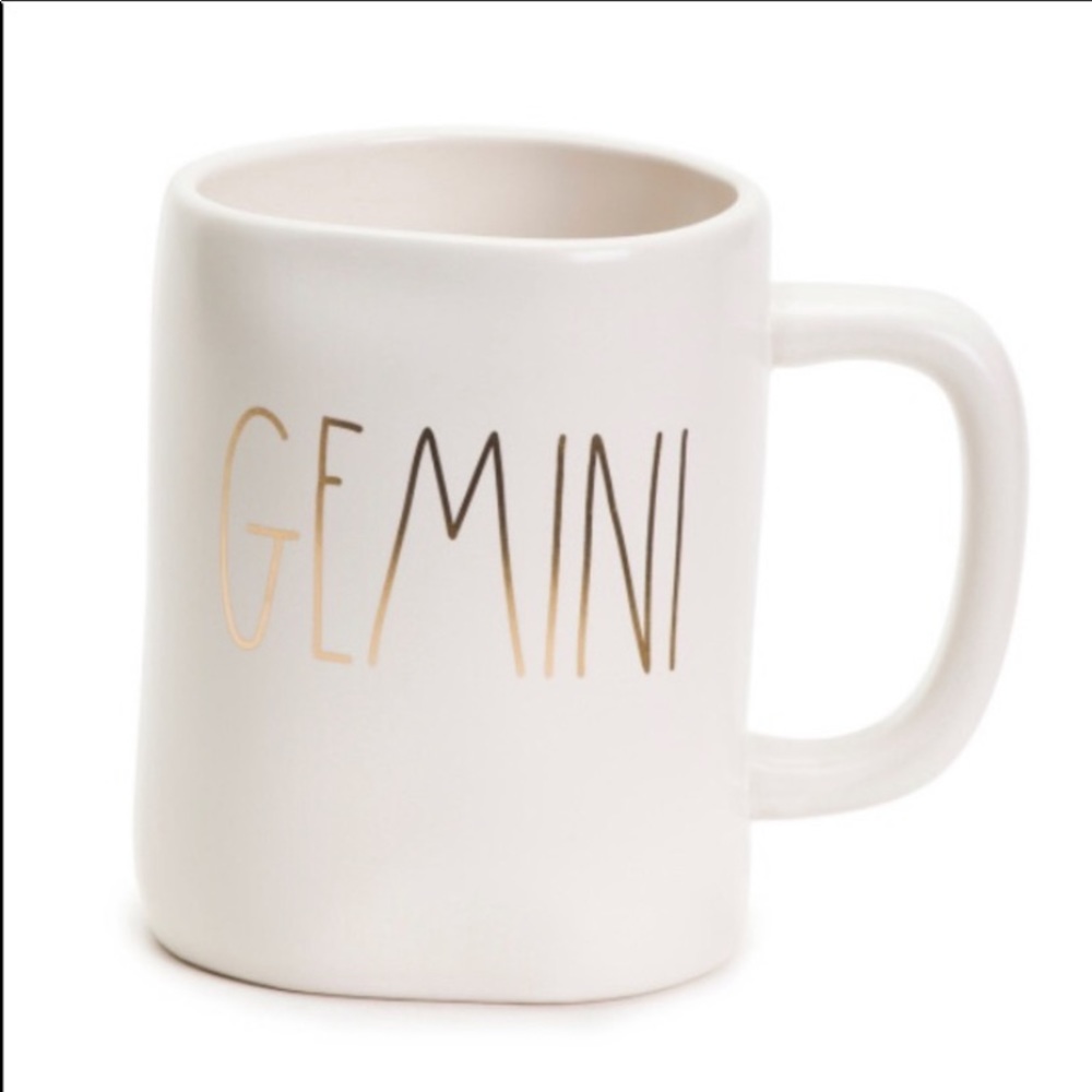 Rae Dunn Gemini Mug New in Box NWT in Original Packaging